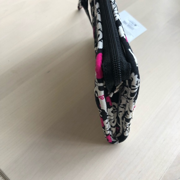 New Vera Bradley Disney Parks Mickey Meets Birdie Zip Wristlet Wallet - Picture 7 of 10